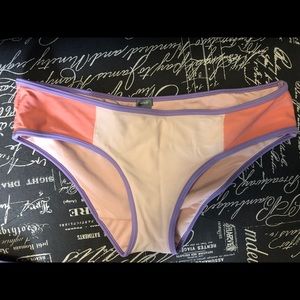 Colorful bathing suit bottoms